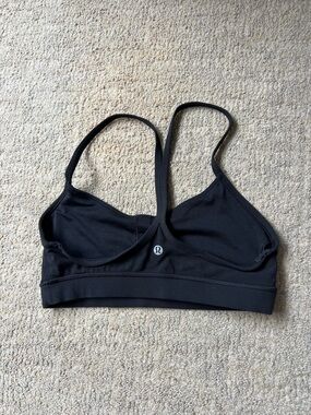 lululemon athletica Black Strappy Sports Bra - Lightweight Support